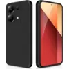 Image de Coque Pour Xiaomi Redmi Note 13 Pro 4g / Poco M6 Pro 4g - Housse Etui Silicone Gel Fine + Verre Trempe - Noir