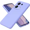 Image de Coque Pour Xiaomi Redmi Note 13 Pro 5g / Poco X6 5g - Housse Etui Silicone Gel Fine + Verre Trempe - Mauve