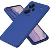 Image de Coque Pour Xiaomi Redmi Note 13 Pro+ Plus 5g - Housse Etui Silicone Gel Fine + Verre Trempe - Bleu Fonce