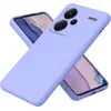 Image de Coque Pour Xiaomi Redmi Note 13 Pro+ Plus 5g - Housse Etui Silicone Gel Fine + Verre Trempe - Mauve