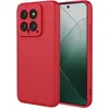Image de Coque Pour Xiaomi 14 5g - Housse Etui Silicone Gel Fine + Verre Trempe - Rouge