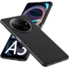 Image de Coque Pour Xiaomi Redmi A3 / Poco C61 4g - Housse Etui Silicone Gel Fine + Verre Trempe - Noir
