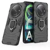 Image de Coque Pour Xiaomi Redmi A3 / Poco C61 4g - Housse Etui Rigide Anti Choc + Verre Trempe - Noir