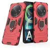 Image de Coque Pour Xiaomi Redmi A3 / Poco C61 4g - Housse Etui Rigide Anti Choc + Verre Trempe - Rouge