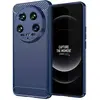 Image de Coque Pour Xiaomi 14 Ultra 5g - Housse Etui Silicone Gel Carbone + Film Ecran - Bleu Fonce