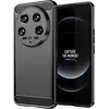 Image de Coque Pour Xiaomi 14 Ultra 5g - Housse Etui Silicone Gel Carbone + Verre Trempe - Noir