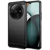 Image de Coque Pour Xiaomi Redmi A3 / Poco C61 4g - Housse Etui Silicone Gel Carbone + Film Ecran - Noir