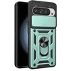 Image de Coque pour Google Pixel 9 et 9 Pro 5G 5G - housse etui rigide anti choc + film ecran - VERT
