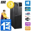 Image de PC Lenovo ThinkCentre M92p SFF Intel i3-3220 RAM 4Go SSD 120Go Windows 10 Wifi en occasion ou reconditionné
