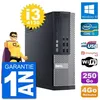 Image de PC Dell 9020 SFF Intel Core i3-4130 RAM 4Go Disque Dur 250Go Windows 10 Wifi en occasion ou reconditionné