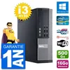 Image de PC Dell 9020 SFF Intel Core i3-4130 RAM 16Go Disque Dur 500Go Windows 10 Wifi en occasion ou reconditionné