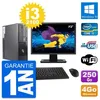 Image de PC Fujitsu E500 DT Ecran 19" Intel i3-2100 RAM 4Go Disque 250Go Windows 10 Wifi en occasion ou reconditionné