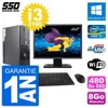 Image de PC Fujitsu E500 E85+ DT Ecran 22" i3-2100 RAM 8Go SSD 480Go Windows 10 Wifi en occasion ou reconditionné