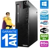 Image de PC Lenovo ThinkCentre M93p SFF Intel G3220 RAM 8Go Disque 500Go Windows 10 Wifi en occasion ou reconditionné
