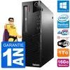 Image de PC Lenovo ThinkCentre M93p SFF Intel G3220 RAM 16Go Disque 1To Windows 10 Wifi en occasion ou reconditionné