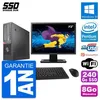 Image de PC Fujitsu E920 DT Ecran 19" Intel G3220 RAM 8Go SSD 240Go Windows 10 Wifi en occasion ou reconditionné