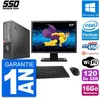 Image de PC Fujitsu E920 DT Ecran 19" Intel G3220 RAM 16Go SSD 120Go Windows 10 Wifi en occasion ou reconditionné