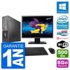 Image de PC Fujitsu E920 DT Ecran 27" Intel G3220 RAM 8Go Disque 500Go Windows 10 Wifi en occasion ou reconditionné