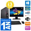 Image de PC Fujitsu E920 DT Ecran 19" Intel i3-4130 RAM 8Go Disque 1To Windows 10 Wifi en occasion ou reconditionné