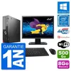 Image de PC Fujitsu D556 DT Ecran 22" Intel G4400 RAM 8Go Disque 500Go Windows 10 Wifi en occasion ou reconditionné