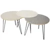 Image de Table Dappoint - Home Deco Factory - Modulable - 3 En 1 - Beige Et Noir