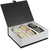 Image de Lot De 6 Bougies - Home Deco Factory - Parfumées - Noir, Blanc Et Or