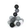 Image de Guirlande Lumineuse À Led "20 Boules" 372cm Noir
