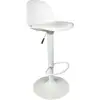 Image de Lot De 2 Tabourets De Bar - Home Deco Factory - Réglables - Blanc
