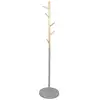 Image de Portemanteau - Home Deco Factory - Miko - Bicolore - 5 Patères - Gris