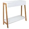 Image de Console - HOME DECO FACTORY - Avec Tiroir - Blanc