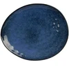 Image de Lot De 6 Assiettes Plates "au Grès" 27cm Bleu