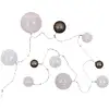 Image de Guirlande Boules 10 Led "multi Taille" 192cm Rose