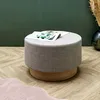 Image de Pouf - Home Deco Factory - Scandinave - Pratique - Gris