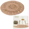 Image de Tapis Rond - Home Deco Factory - Ajouré - Beige