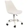 Image de Lot De 2 Chaises - Home Deco Factory - Kiruna - Roulettes - Confortables - Multicolore