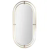 Image de Miroir - Home Deco Factory - Art Déco - Métal Doré - Or