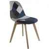 Image de Lot De 4 Chaises - Home Deco Factory - Patchwork - Multicolore