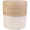 Image de The Home Deco Factory Pouf Blue Lagoon M2 - Beige