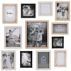Image de Lot De 12 Cadres Photo - Home Deco Factory - Personnalisables - Noir Et Beige