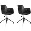 Image de Fauteuil - Home Deco Factory - Chicago - Pivotant - Noir