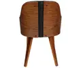 Image de Chaise - home deco factory - nash - rétro - noir