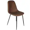 Image de Lot De 4 Chaises - Home Deco Factory - Amber - Design - Marron