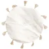 Image de Tapis Rond À Pompons Happy