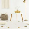 Image de Tapis Rond - HOME DECO FACTORY - Beige - Coton - Pompon