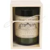 Image de Bougie Parfumee Vin Coffret Bois H12cm