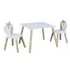 Image de Table et 2 chaises - home deco kids - lily - licorne - multicolore HD6764