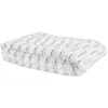 Image de Plaid - Home Deco Factory - Carreaux - Imitation Fourrure - Xxl