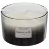 Image de Bougie - Home Deco Factory - Harmony - Parfumée - 3 Mèches - Noire
