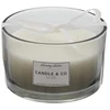 Image de Bougie - Home Deco Factory - Harmony - Parfumée - 3 Mèches - Grise