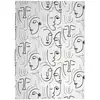 Image de Tapis - Home Deco Factory - Arty - Coton - Blanc Et Noir